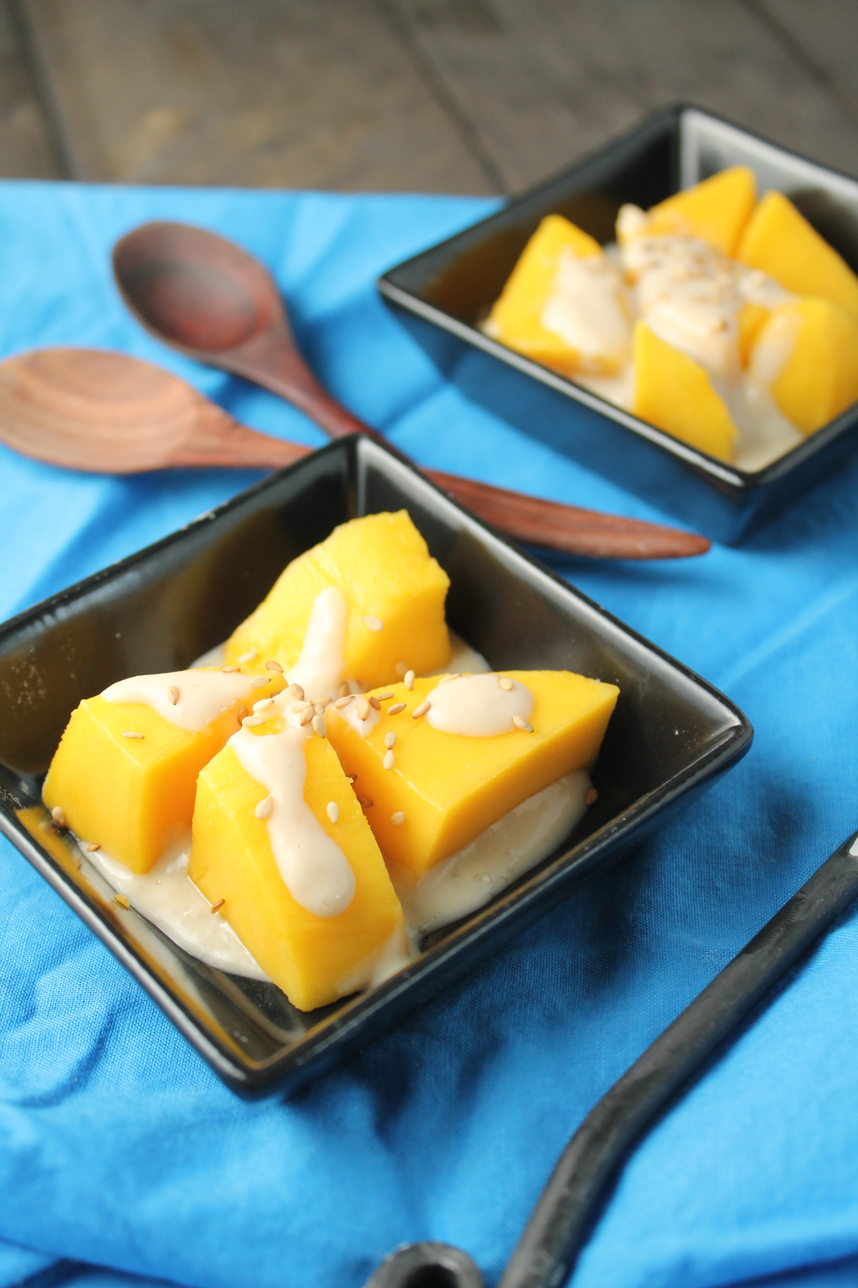 Paleo Thai Mango w/ Coconut Sauce Gluten Free Vegan