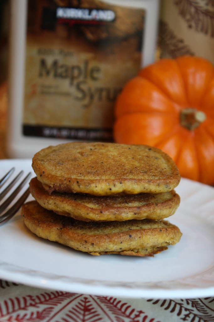 Gluten Free & Vegan Pumpkin Pancakes