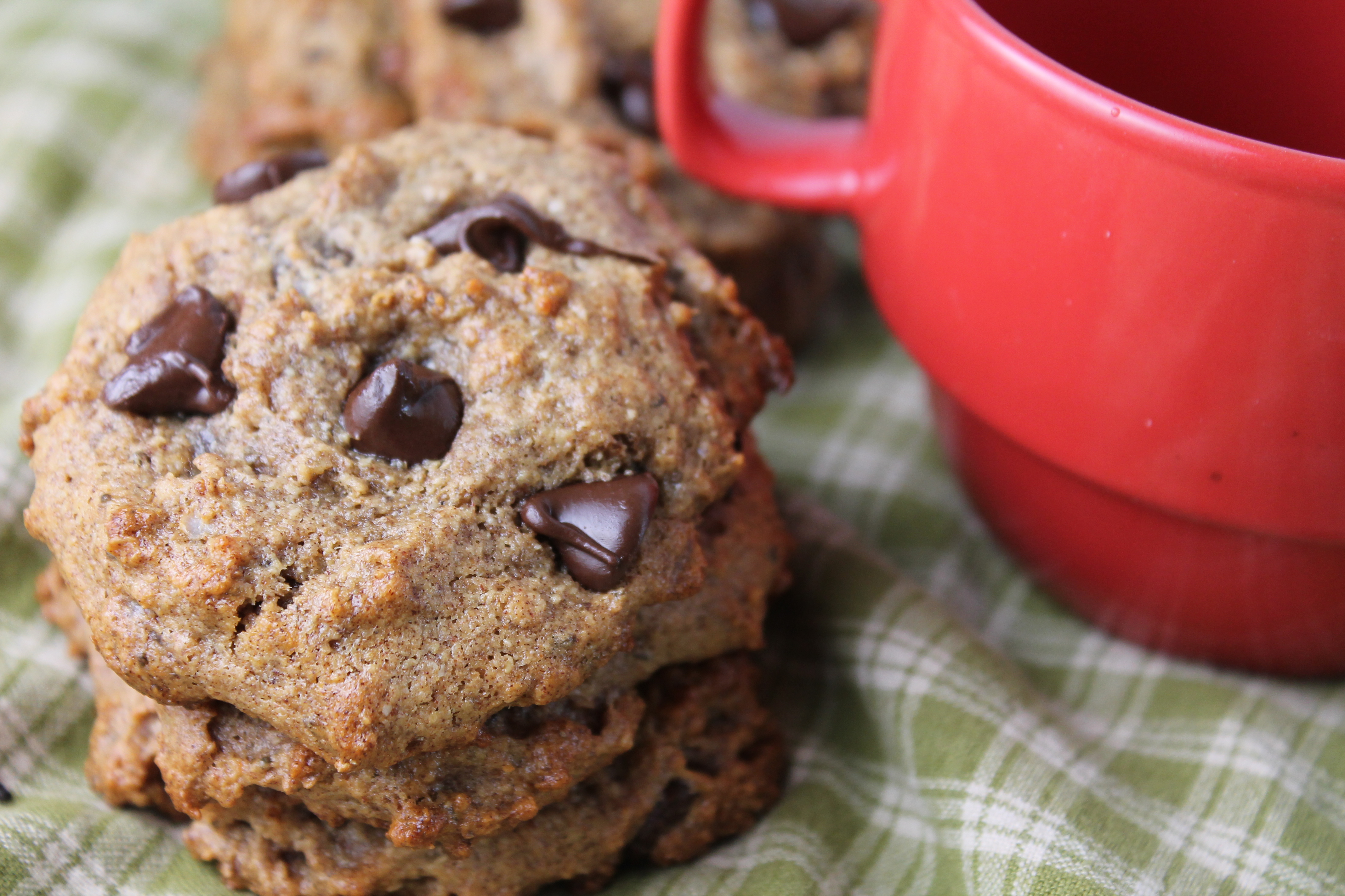 Flourless, Date Sweetened Chocolate Chip Cookies Tessa the Domestic Diva