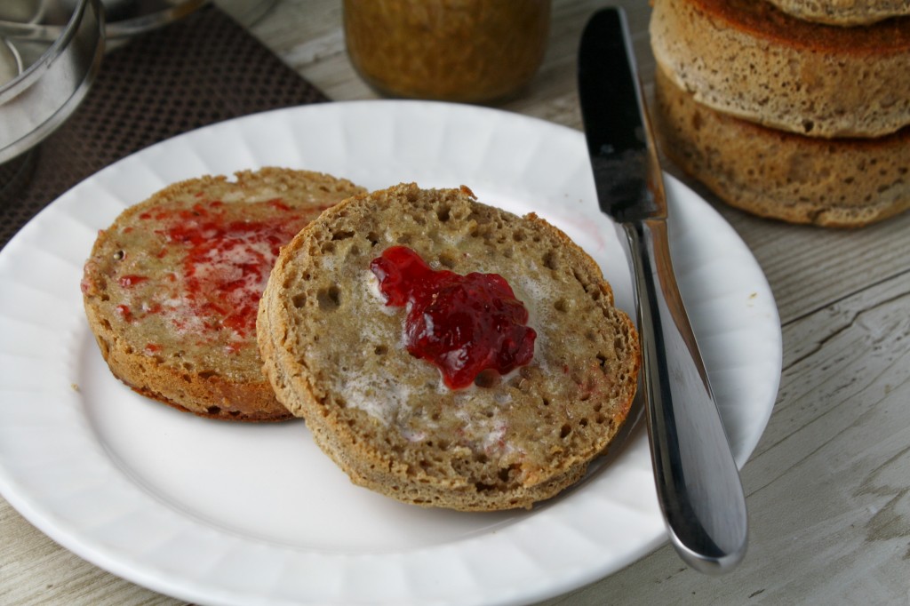 Wholegrain English Muffins - Gluten Free & Vegan