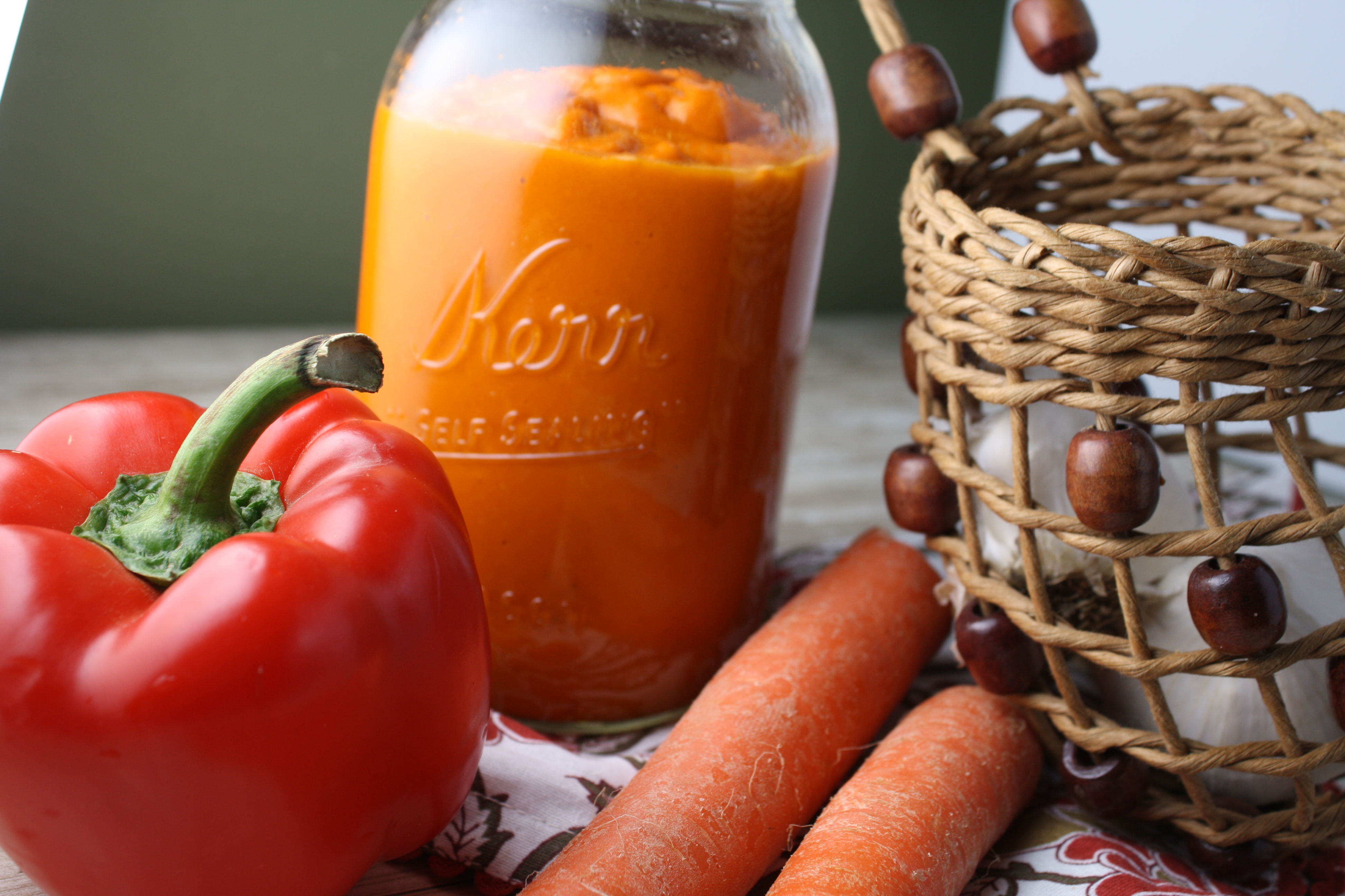 Easy Roasted Vegetable Blender Pasta Sauce - Tessa the Domestic Diva
