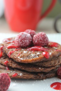 Pumpkin Chocolate Pancakes