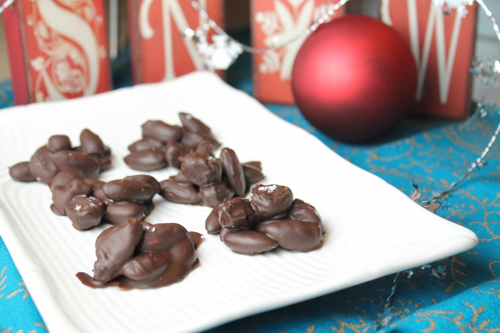 10 Minute Paleo Salted Dark Chocolate Nut & Fruit Clusters Tessa the