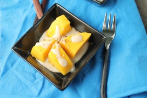 Paleo Thai Mango with Coconut Sauce