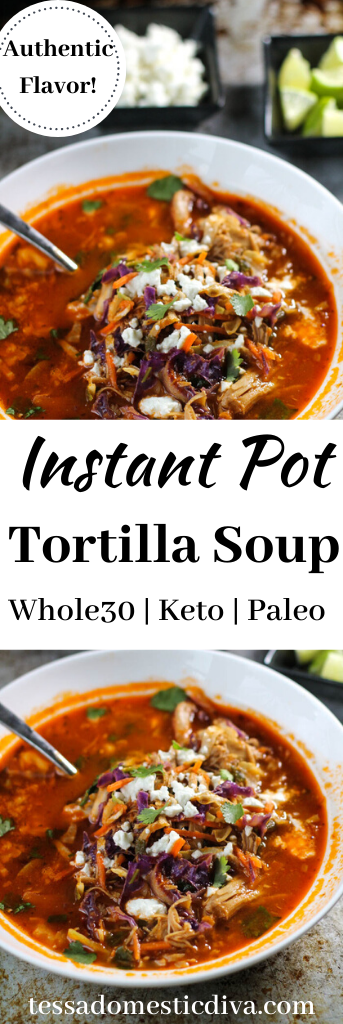Keto tortilla soup instant pot best sale