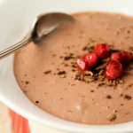 Paleo | Raw Chocolate Mousse #dairyfree #vegan #paleo #valentinesday #raw