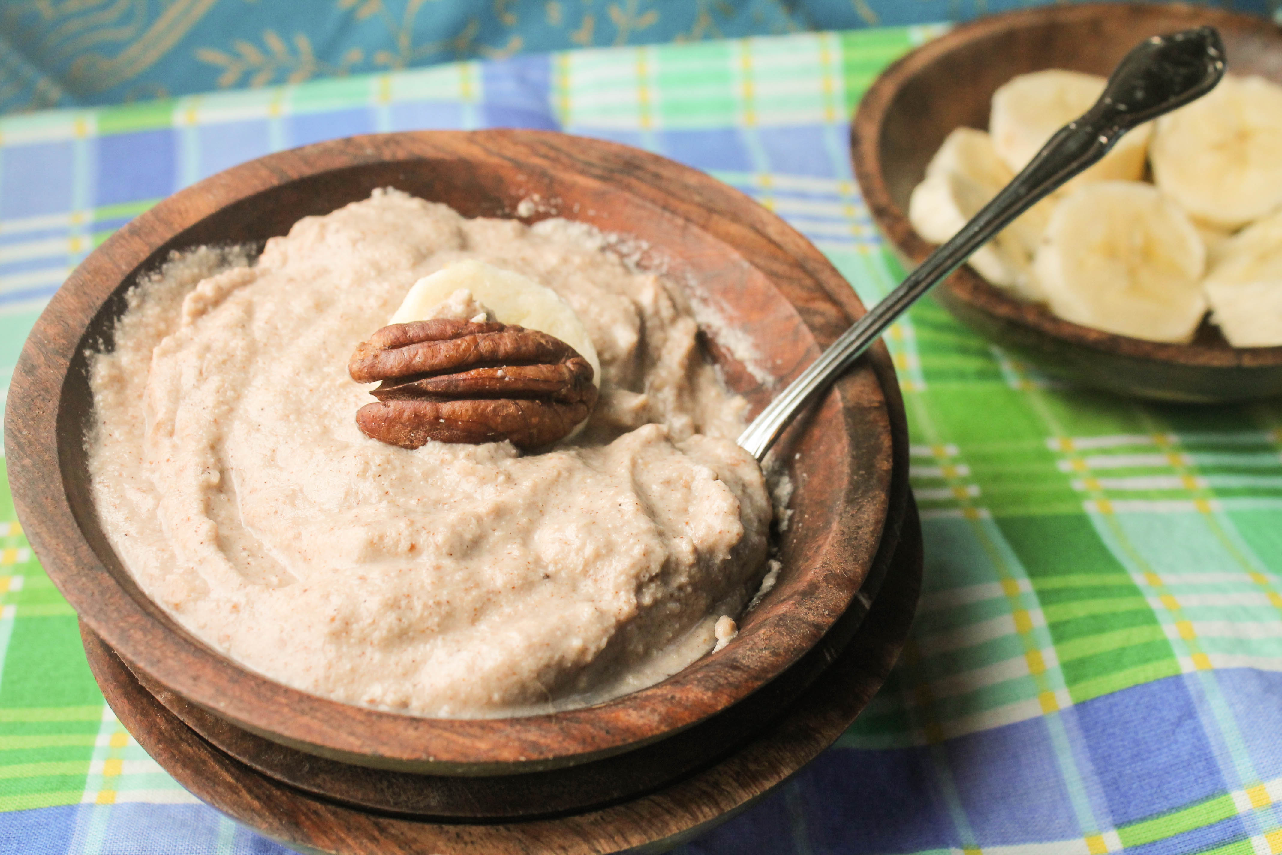 Keto Paleo Vegan Whole 30 Creamy Maple Nut Porridge