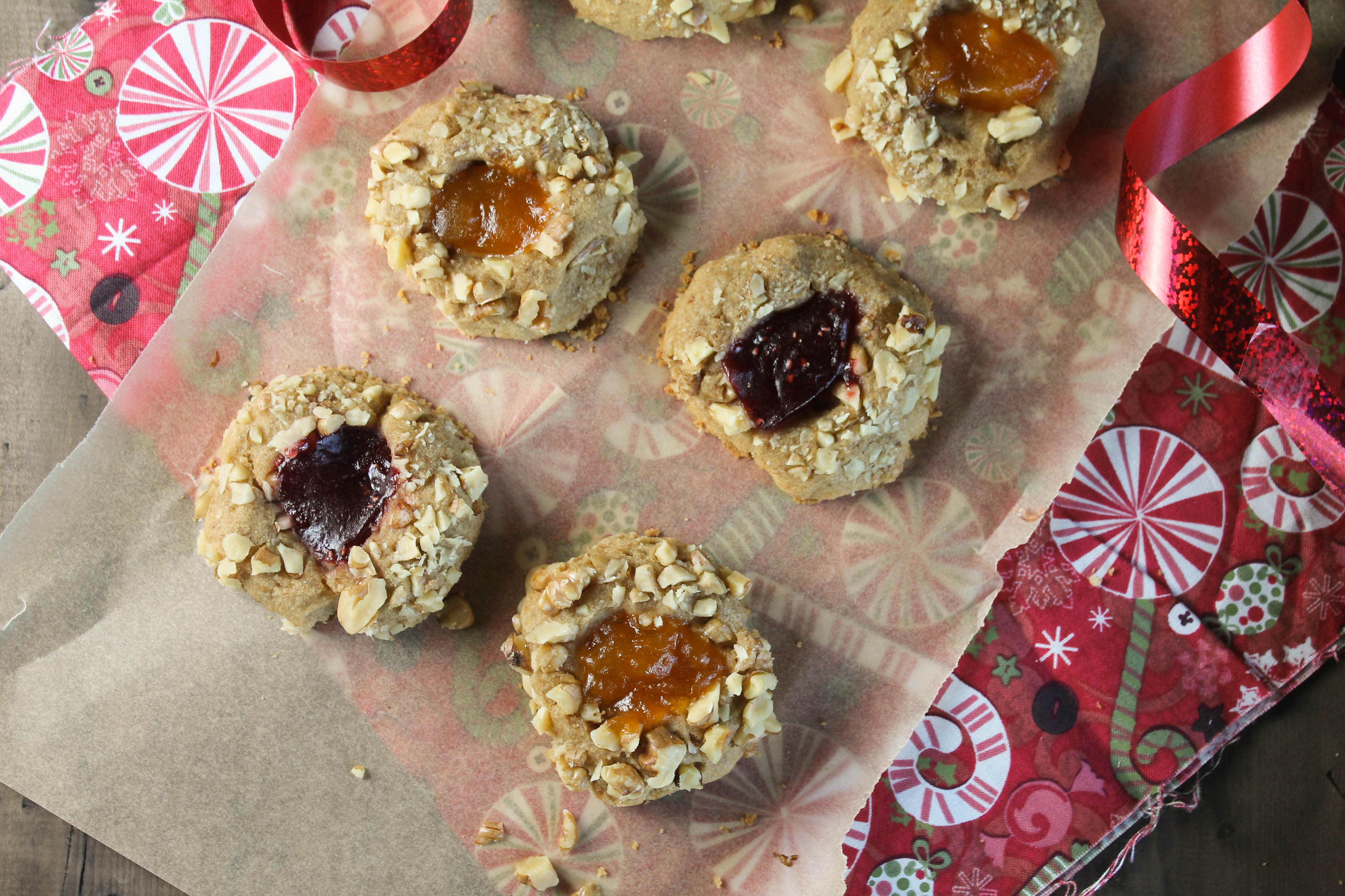 Gluten Free & Vegan Thumbprint Cookies4716