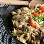 Homemade healthy Hamburger Helper