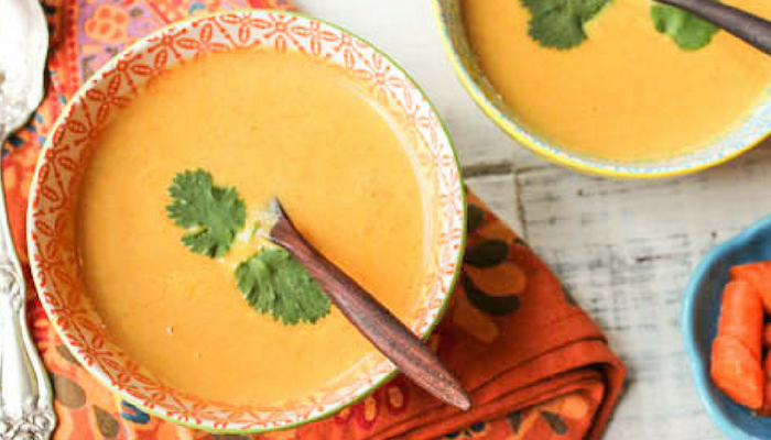 Dairy Free Carrot Soup