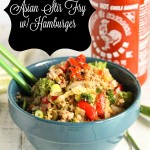 Quick Asian Stir Fry w- Hamburger Paleo | Gluten Free