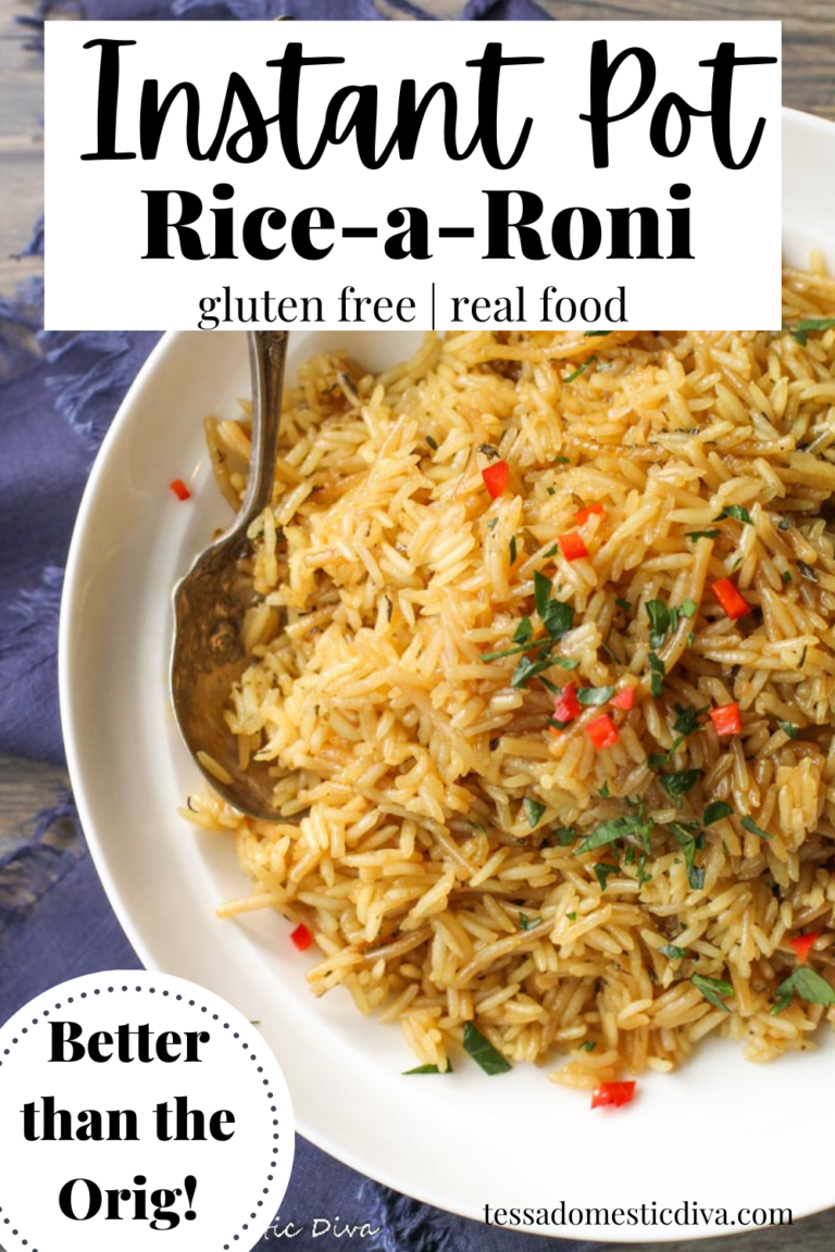 Instant Pot Homemade Rice-a-Roni