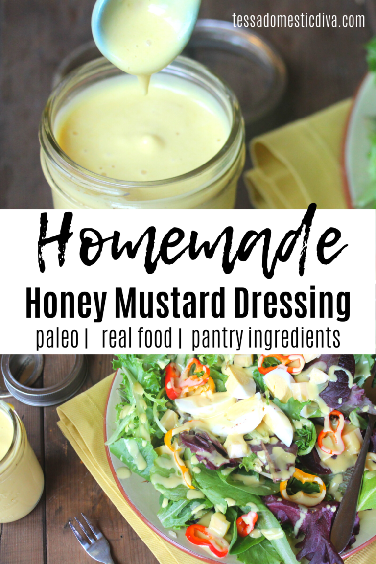 Paleo Honey Mustard Dressing