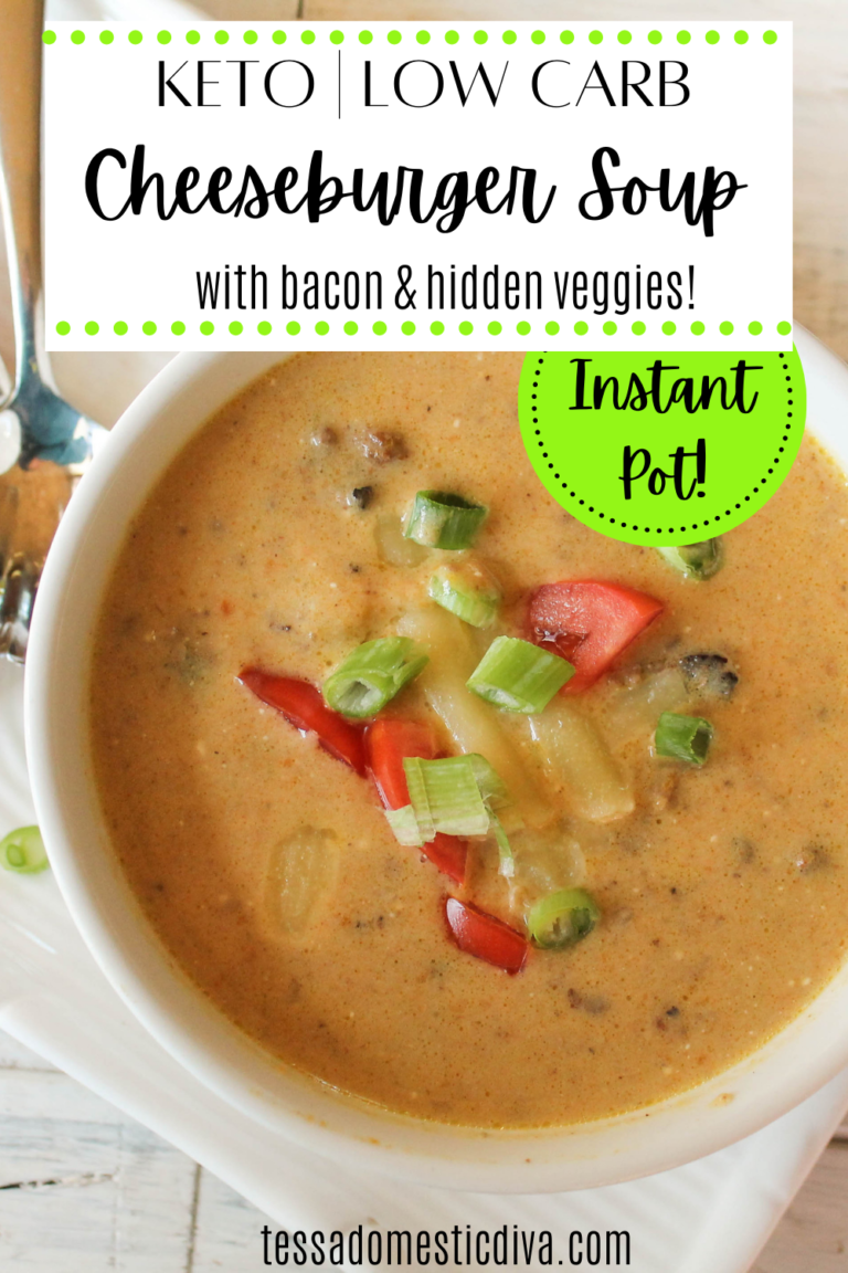 Instant Pot Cheeseburger Soup