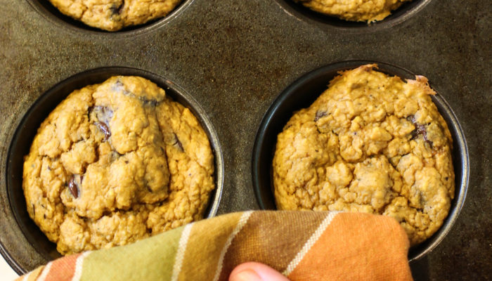 Gluten Free One Bowl Easy Pumpkin Muffins