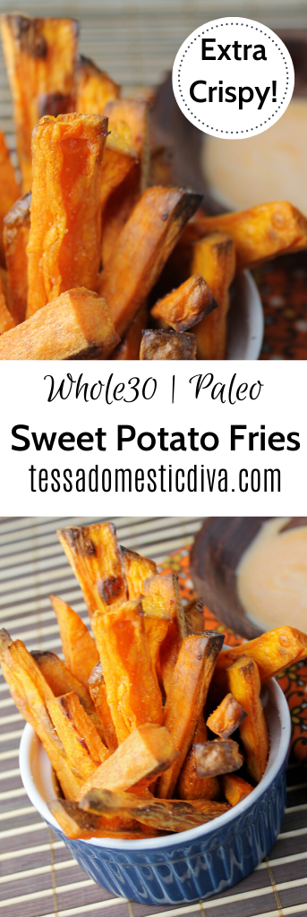 Crispy Oven Baked Sweet Potato Fries