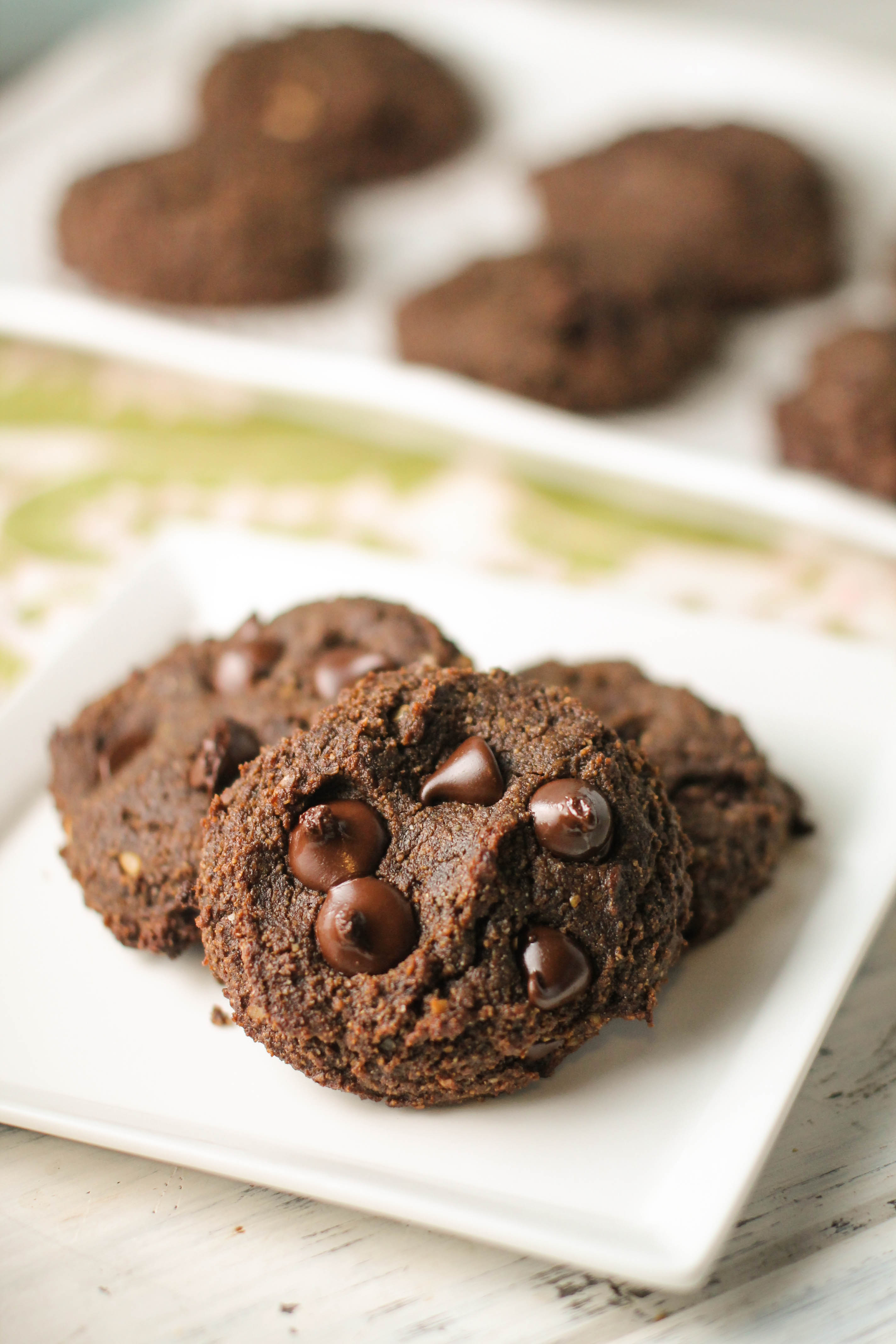 Paleo Double Chocolate Chip Cookies – Vegan