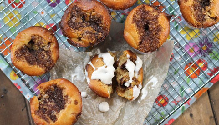 Gluten Free Cinnamon Roll Muffins